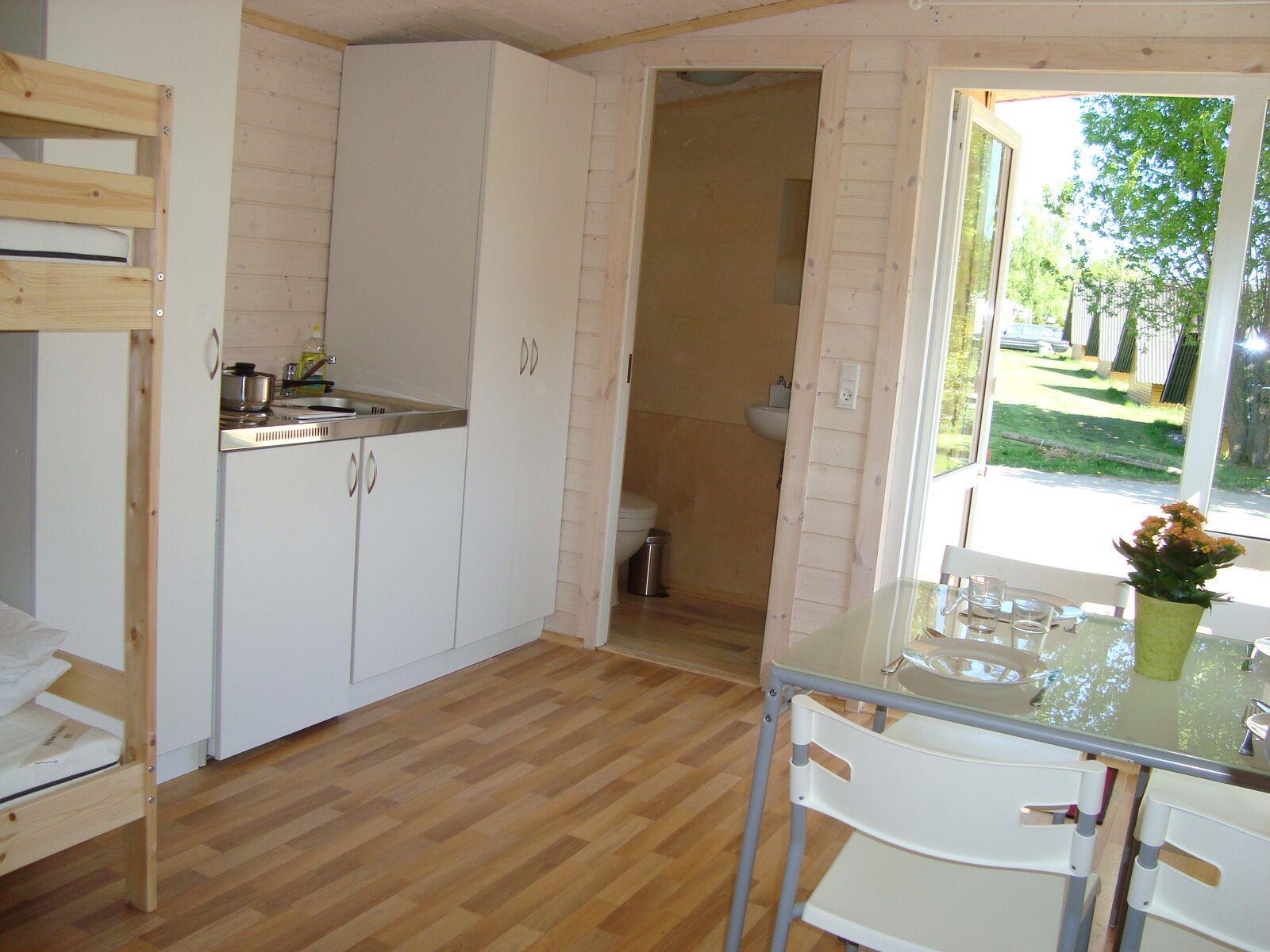 Kolding city camp campinghytte v/k vand eget toilet 17 m² ...