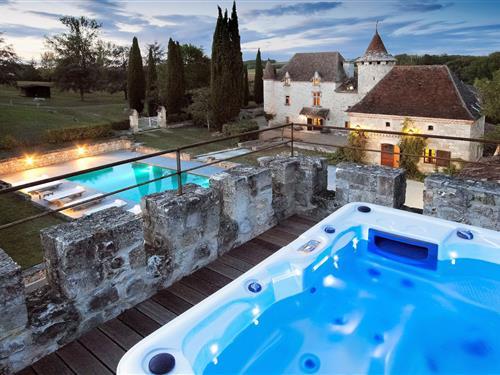 Slot / Borg - 20 personer -  - 47270 - Saint Caprais De Lerm