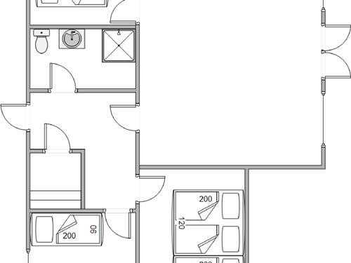 Sommerhus - 6 personer -  - Kirkeflod - Houstrup - 6830 - Nr. Nebel