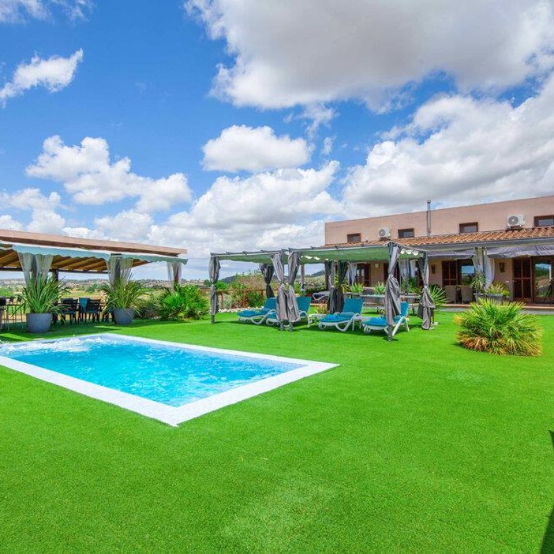 Sommerhus - 8 personer -  - Diseminado Varis - Villa Son Gat Mallorca, Montuiri - 07230 - Montuiri
