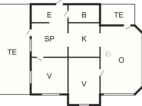 Sommerhus - 4 personer -  - Tejnvej - Sandkås - 3770 - Allinge