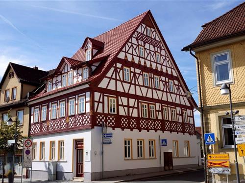 Holiday Home/Apartment - 4 persons -  - Ferienhaus \"Zum Goldenen Löwern\"  Markt - 96476 - Bad Rodach