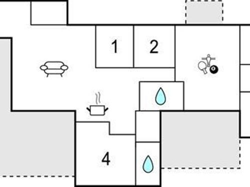 Semesterhus/Semesterlägenhet - 8 personer -  - Tjørnebrovej - 3220 - Tisvildeleje