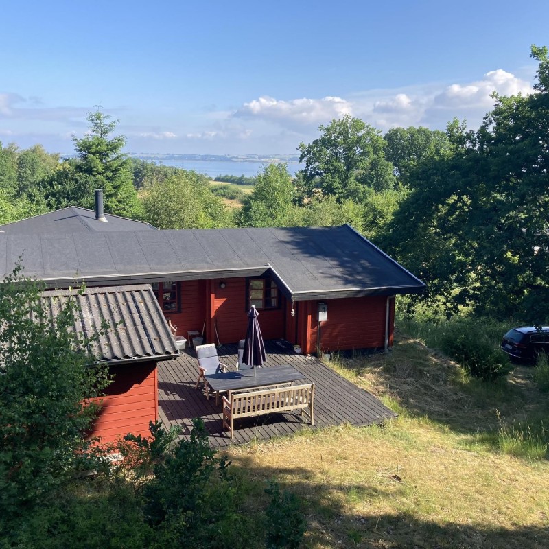 Sommerhus - 6 personer -  - Skoven - Helgenæs - 8420 - Knebel