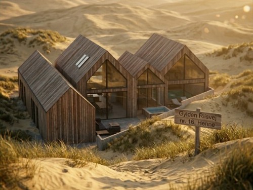 Sommerhus - 8 personer -  - Gyldenrisvej - 6854 - Henne Strand