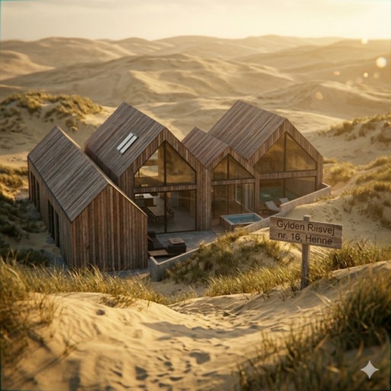 Sommerhus - 8 personer -  - Gyldenrisvej - 6854 - Henne Strand