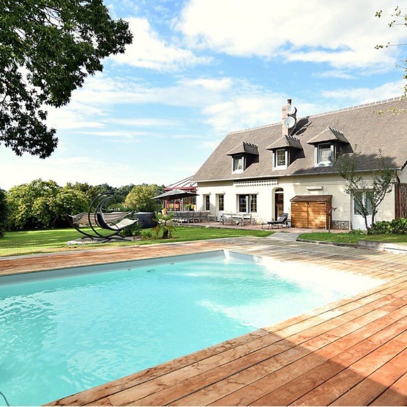 Sommerhus - 10 personer -  - route de Rillegate - Saint-Andre-D'herbertot - 14130 - Saint-Andre-D'herberto