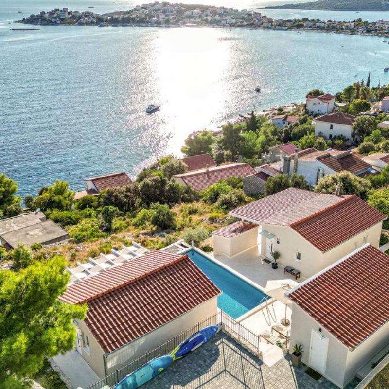 Sommerhus - 9 personer -  - Alina - Trogir-Sevid - 21222 - Sevid