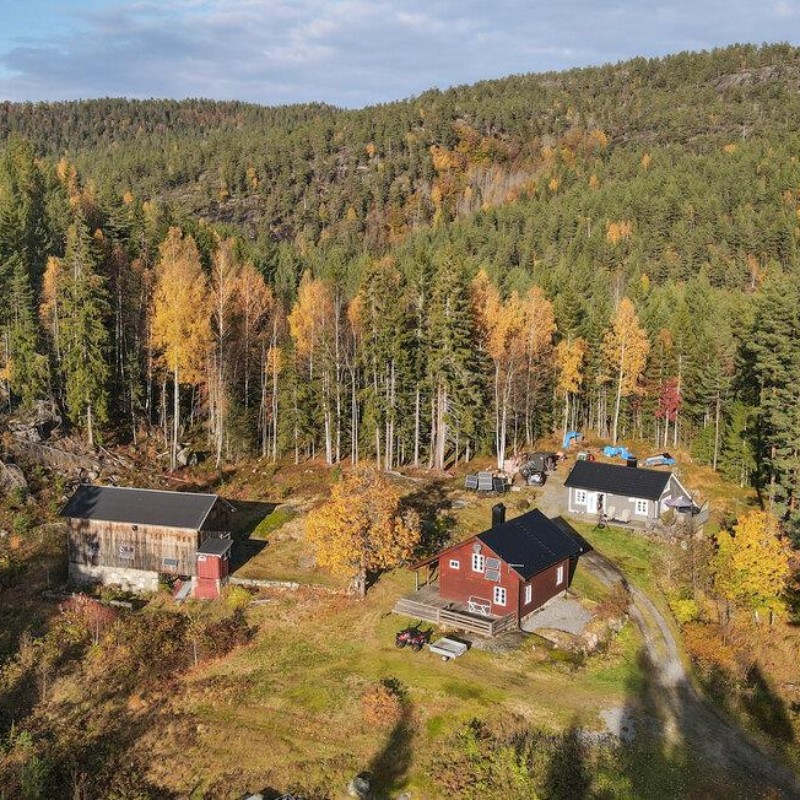 Sommerhus - 7 personer -  - Skorva - Øvre Gjerstad - 4980 - Gjerstad