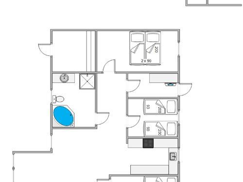 Sommerhus - 6 personer -  - Strandvænget - Bork Havn - 6893 - Hemmet Strand