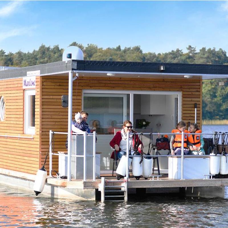 Husbåd - 6 personer -  - Kaistrasse - Hafendorf Rheinsberg - 16831 - Rheinsberg Hafendorf