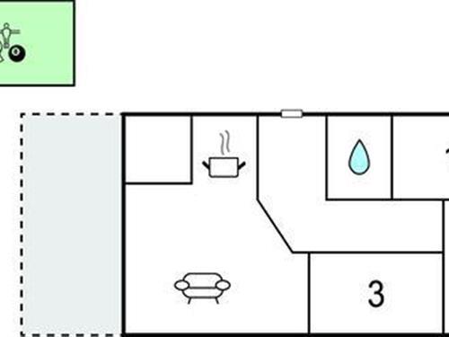 Feriehus / leilighet - 6 personer -  - Kirkeager - Skaven - 6880 - Tarm