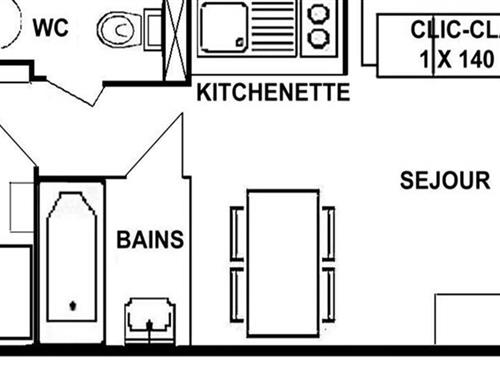 Ferienhaus - 4 Personen -  - 73620 - Les Saisies