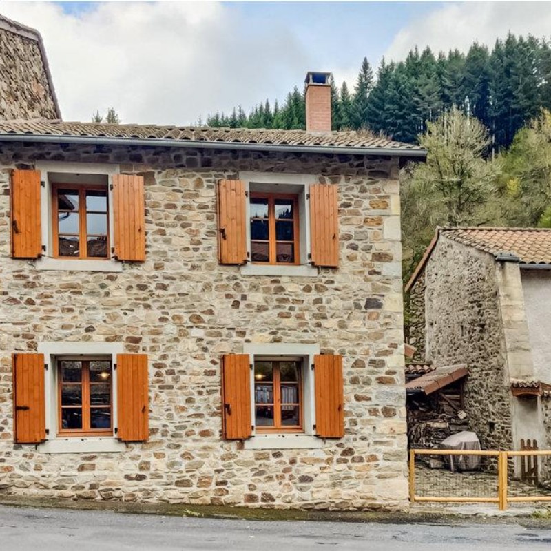 Sommerhus - 7 personer -  - Le Bourg - Gîte L'abri O'vertgnia - 43440 - Saint-Vert