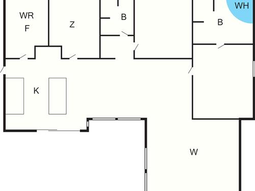 Holiday home - 7 persons -  - Søgårdsvej - Kvie Sø - 6823 - Ansager