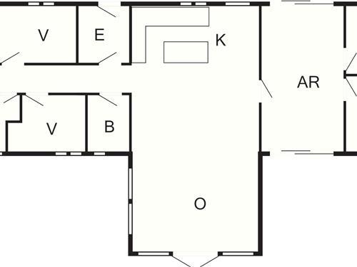Sommerhus - 10 personer -  - Egelunden - Kvie Sø - 6823 - Ansager