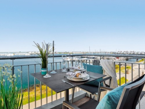 Semesterlägenhet - 2 personer -  - Hafenpromenade - Ausblick 4.2, Ostseeresort Olpenitz - 24376 - Olpenitz