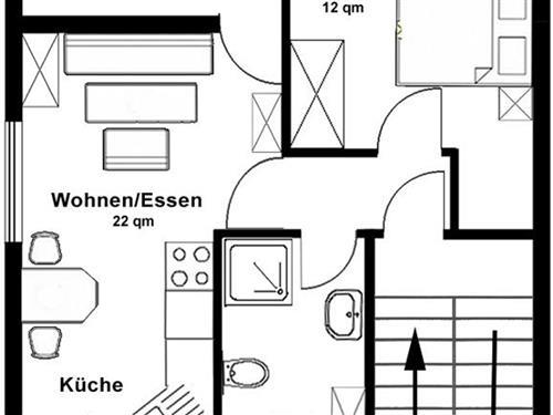 Feriehus / leilighet - 2 personer -  - Pferdsfelder Weg - 96231 - Bad Staffelstein