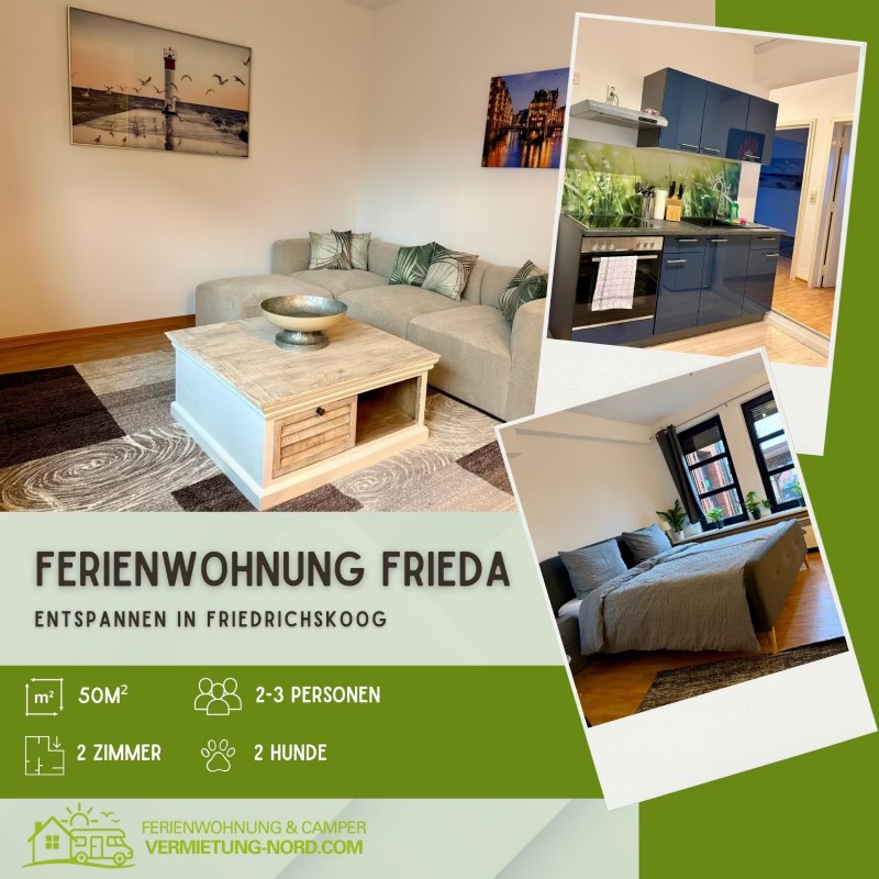 Ferielejlighed - 3 personer -  - Koogstraße - 25718 - Friedrichskoog