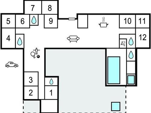 Ferienhaus - 32 Personen -  - Mosevej - Virksund - 7840 - Höjslev