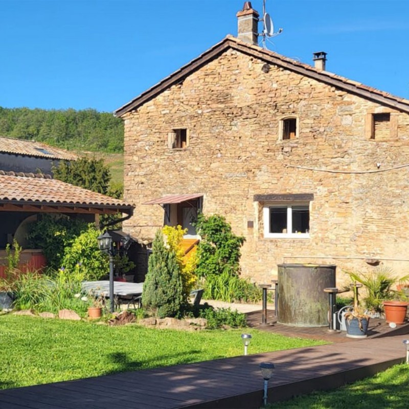 Sommerhus - 14 personer -  - Rue du Chateau - 71570 - Chasselas