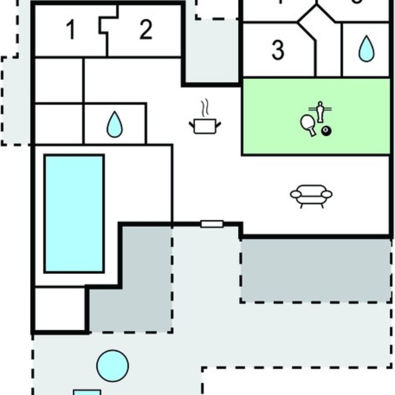 Ferienhaus - 14 Personen -  - Tingodden - Årgad - 6960 - Hvide Sande