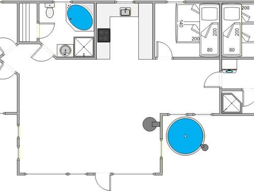 Sommerhus - 8 personer -  - Blomstervænget - Bork Havn - 6893 - Hemmet Strand