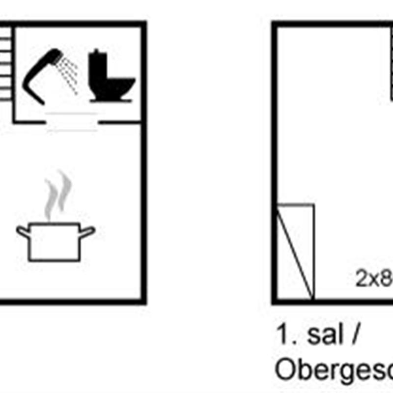 Sommerhus - 3 personer -  - Løkkensvej - Lønstrup - 9800 - Hjørring