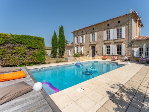 Holiday home - 10 persons -  - rue Antoine de Montaugé - 33240 - Virsac
