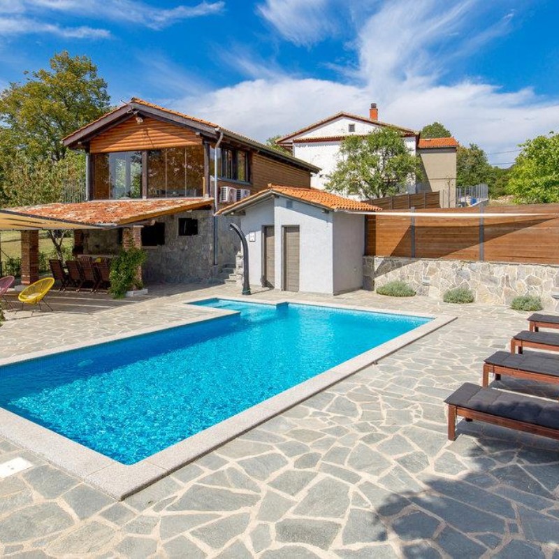 Sommerhus - 9 personer -  - Lisac - Opatija-Lisac - 51217 - Lisac