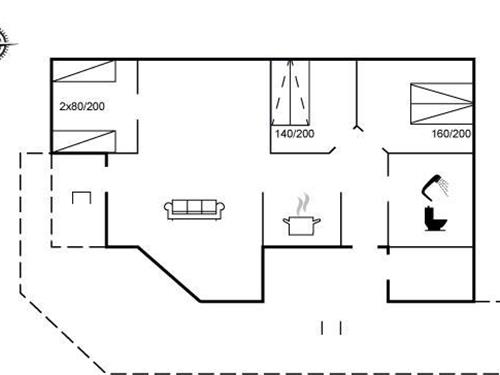 Sommerhus - 6 personer -  - Kettrup Bjerge Vej - Grønhøj - 9480 - Løkken
