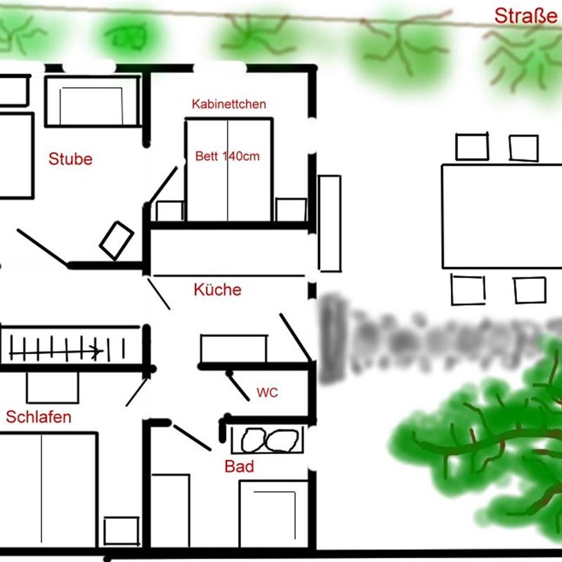 Ferielejlighed - 3 personer -  - Schweinsdorf - 91616 - Neusitz