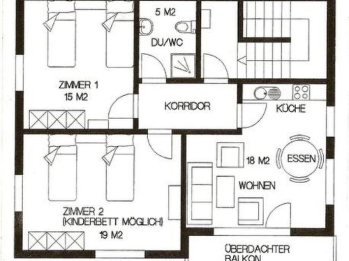Ferienwohnung - 4 Personen -  - Tarasp - 7553