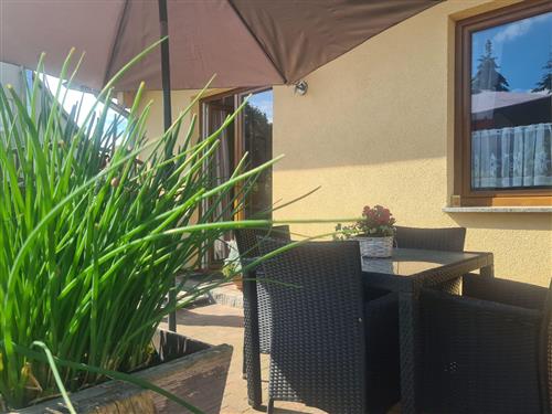 Bondegård - 4 personer -  - Landhaus, Garten, Sonnenterrasse, Grill, Hoftiere - 18230 - Biendorf / Gersdorf