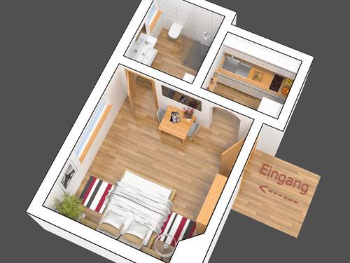 Ferielejlighed - 2 personer -  - Schloßstr. - 06493 - Harzgerode