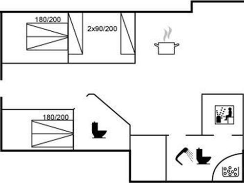 Sommerhus - 6 personer -  - Kobbelsti - Klitmøller - 7700 - Thisted