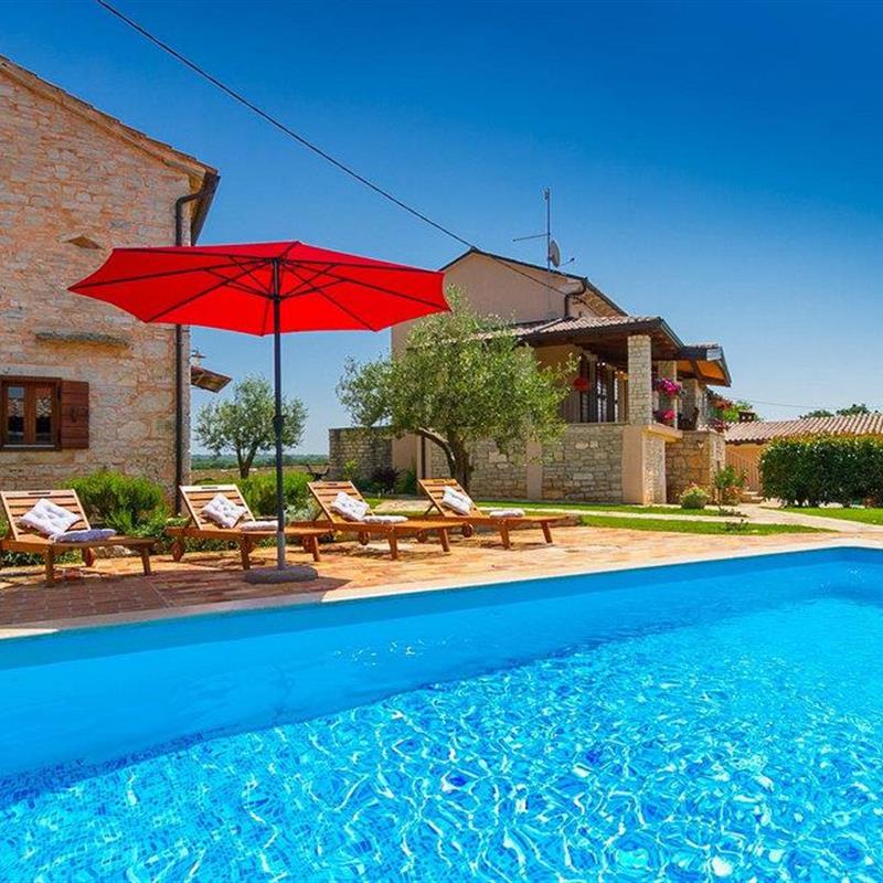 Sommerhus - 12 personer -  - Krmed - Kanfanar - 52210 - Rovinj