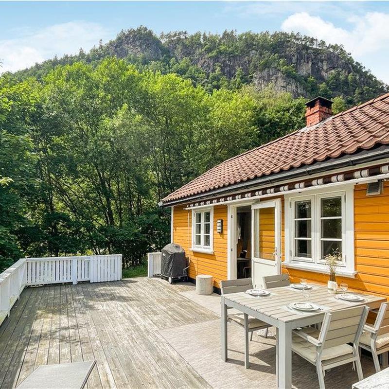 Sommerhus - 3 personer -  - Fidjestølveien - Kvåsfossen/Lyngdal - 4588 - Kvås