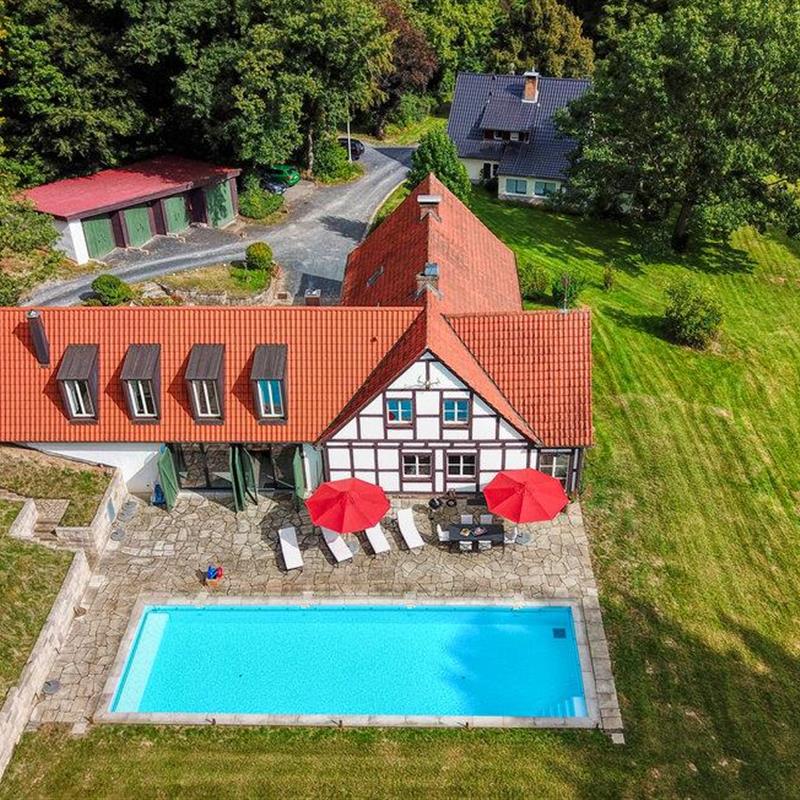 Sommerhus - 10 personer -  - Forsthaus - 36132 - Eiterfeld