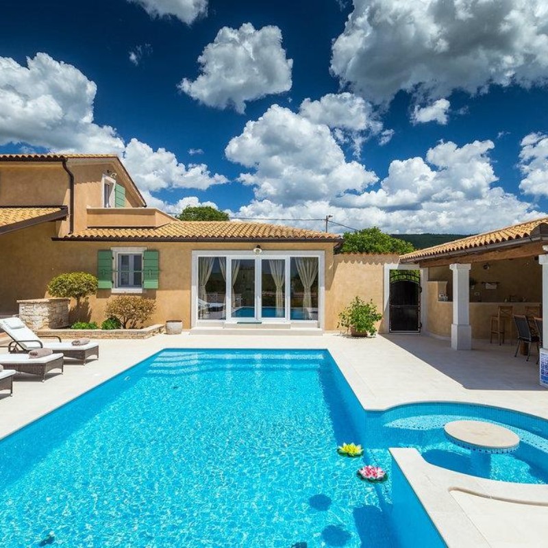 Sommerhus - 8 personer -  - Skarpoci - Barban-Trget - 52220 - Labin - Rabac