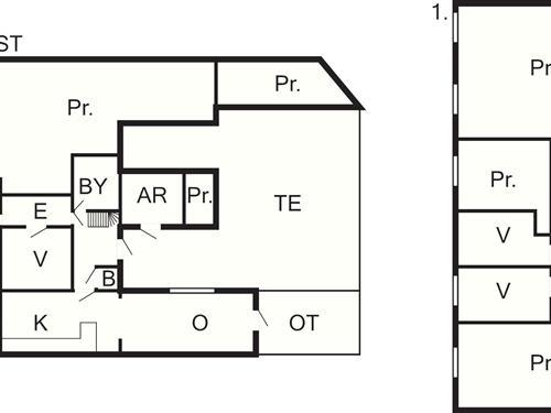 Sommerhus - 6 personer -  - Østergade - 6840 - Oksbøl