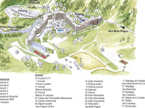 Ferielejlighed - 11 personer -  - 73210 - Aime La Plagne