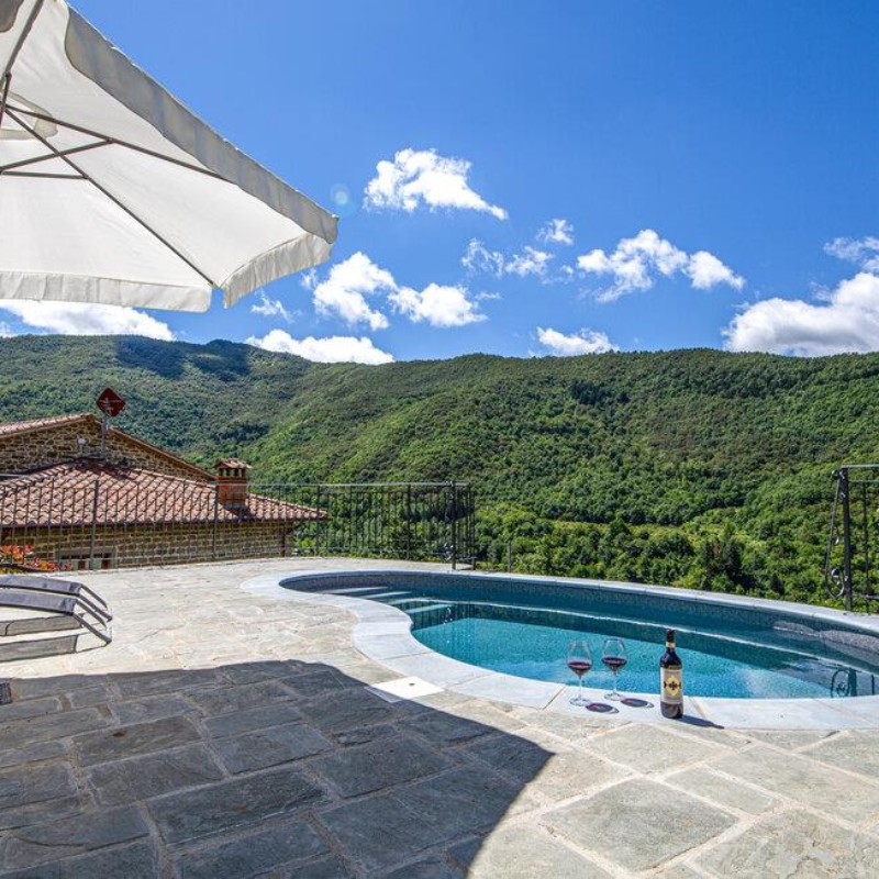 Sommerhus - 10 personer -  - Loc. Pian del Ponte - Bibbiena - 52011 - Pian Del Ponte