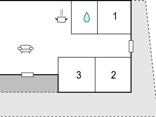 Ferienhaus - 5 Personen -  - Helligsøvej - Helligsø Strand - 7760 - Hurup