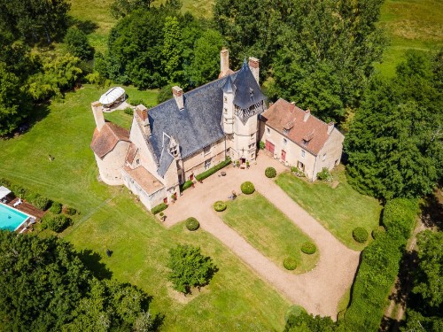 Sommerhus - 15 personer -  - Rue Emile Frébault - Château De Villemenant - 58130 - Guérigny