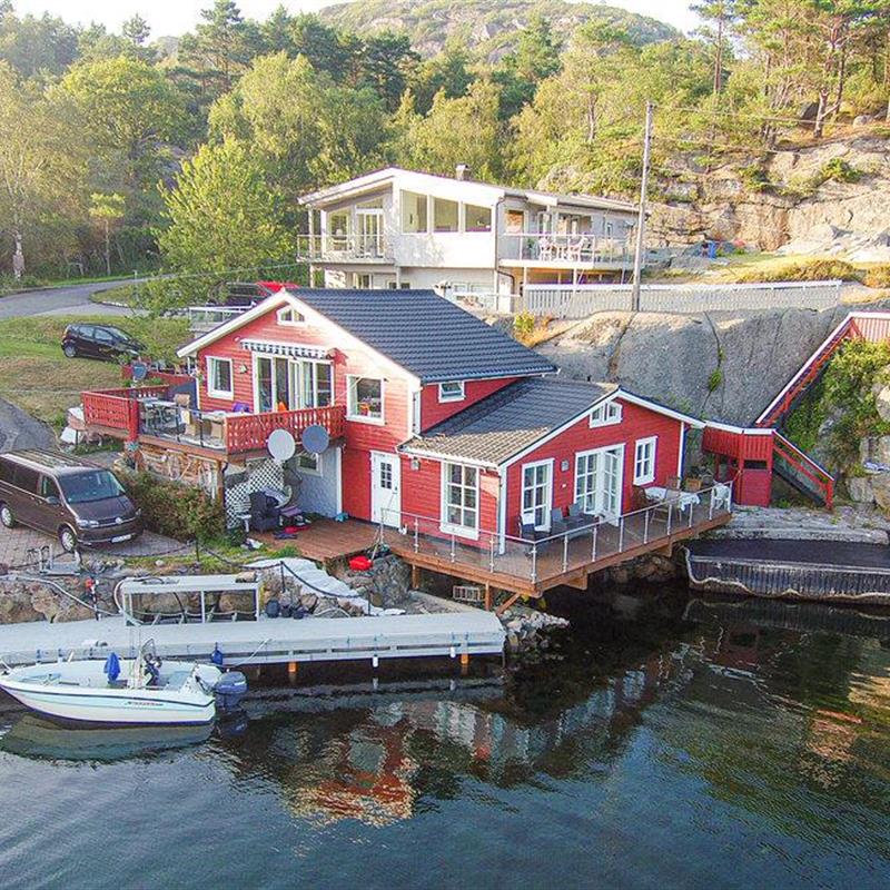 Sommerhus - 6 personer -  - Theis Lundegård vei - Korshamn/Lyngdal - 4580 - Lyngdal