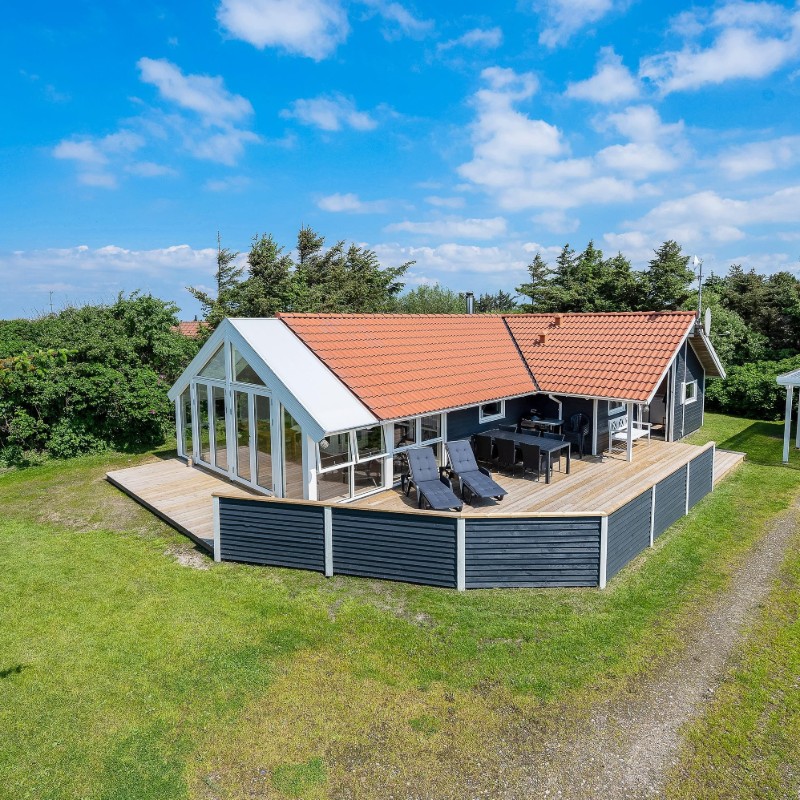Sommerhus - 7 personer -  - Kr Madsens Vej - Haurvig - 6960 - Hvide Sande