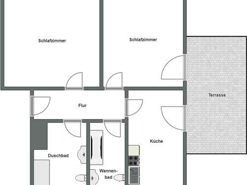 Ferielejlighed - 4 personer -  - Steinförder Straße - 16798 - Fürstenberg/Havel
