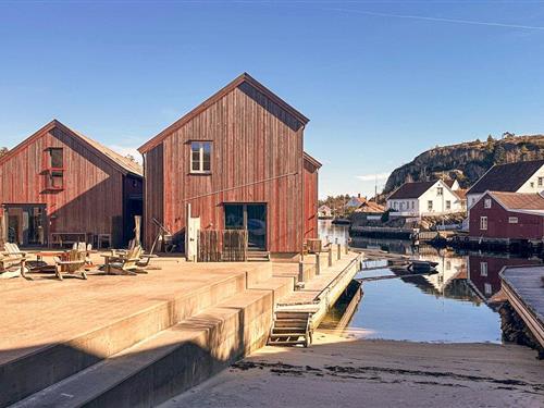 Semesterlägenhet - 6 personer -  - Kapelløya 1C apart. nr. - Verftet Ny-Hellesund - 4644 - Søgne