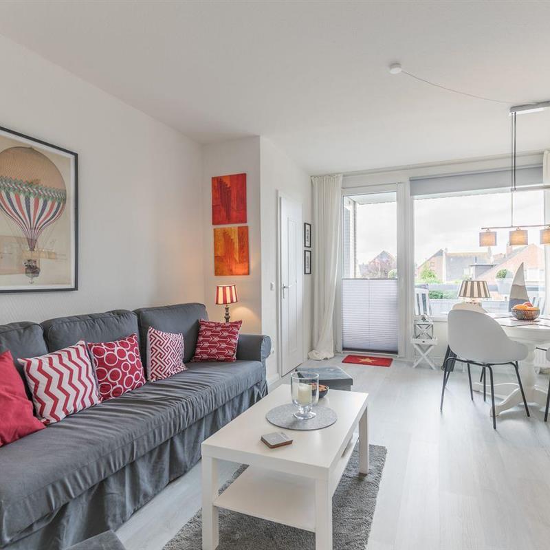 Ferielejlighed - 2 personer -  - Nordseestraße 50, 1. OG - 25761 - Büsum